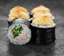 Запеченный Маки с крабом