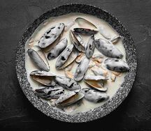 Мидии в трюфельном соусе