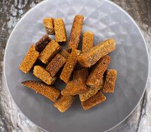Гренки с чесноком