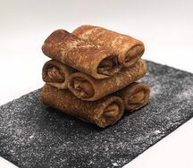 Блинчики с ветчиной и сыром