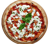Pizza burrata petite