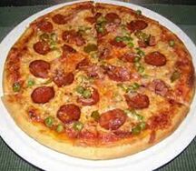 Pizza romana grande