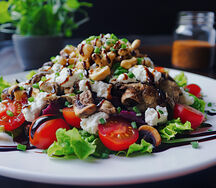 La chèvre aubergine