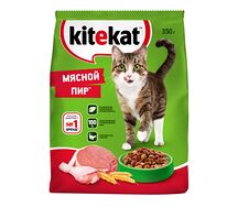 Kitekat սնունդ մեծահասակ կատուների համար տավարի և հավի մսով