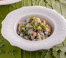 Салат по-гальски с курицей