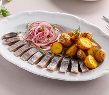 Селедочка с картофелем