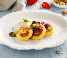 Домашние сырники из фермерского творога