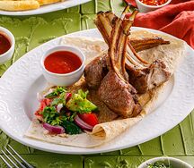 Шашлык из каре ягненка