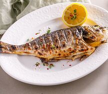 Дорадо на гриле