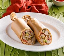 Шаверма с цыпленком на гриле