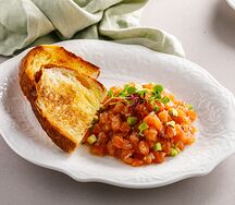 Тартар из лосося