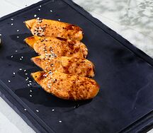 Мидии, запеченные с крабом