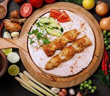 Люля-кебаб из курицы на мангале