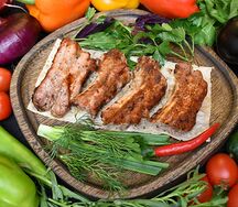 Шашлык из свиных рёбрышек