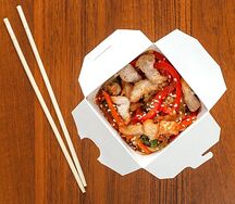 Лапша со свининой