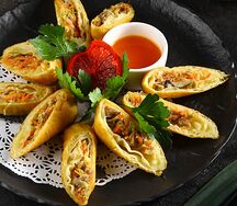 Спринг-роллы с овощами
