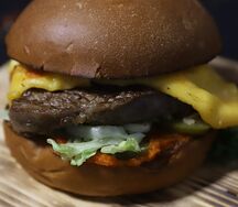 Бургер с одной котлетой