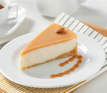 Чизкейк с карамелью