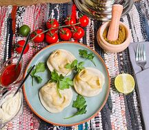 Манты с бараниной 