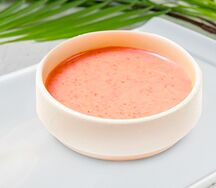 Розовый соус