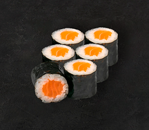 Мини ролл с лососем