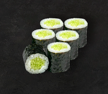 Мини ролл с огурцом