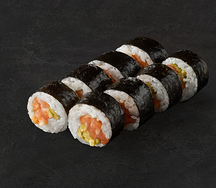 Острый лосось с авокадо 8 шт