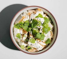 Курица на рисе