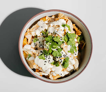 Курица на картошке