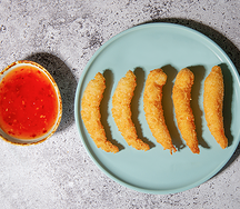 Креветки в темпуре