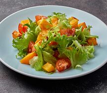 Салат из печёной тыквы