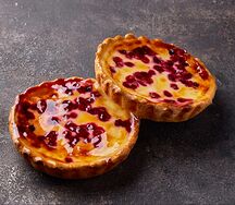 Мини-сметанник с брусникой