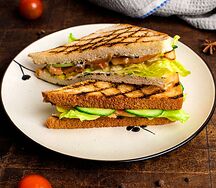 Сэндвич с лососем