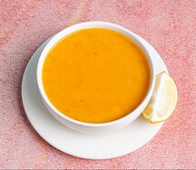 Крем-суп чечевичный