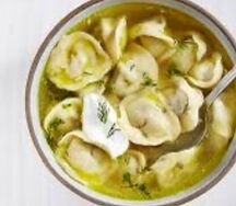 Суп с пельменями