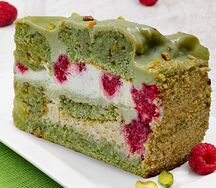 Торт фисташковый