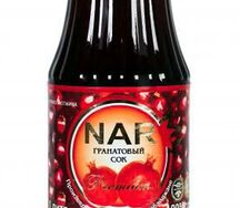 Сок гранатовый Nar