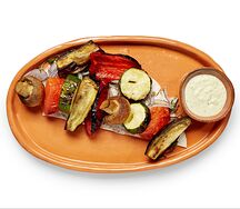 Овощной шашлык