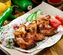 Шашлык из куриных крылышек