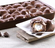 Профитроли мини в шоколаде