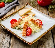 Цезарь с семгой