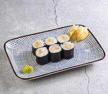 Ролл с гребешком