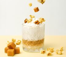 Карамельный мокко с попкорном