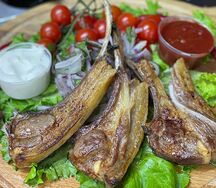 Шашлык из бараньей корейки