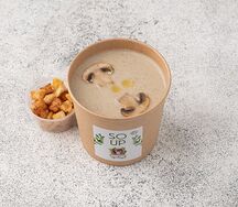 Крем-суп с лесными грибами