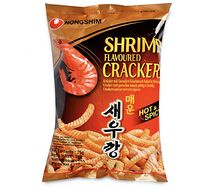 Чипсы со вкусом креветки острые Nongshim