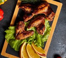 Шашлык из куриных крылышек