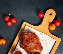 Карбонад свиной на мангале