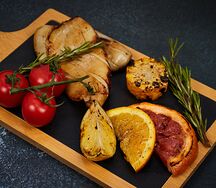 Кальмар на мангале