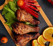 Шашлык из куриной голени